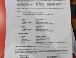 Berita Acara penyerahan senpira