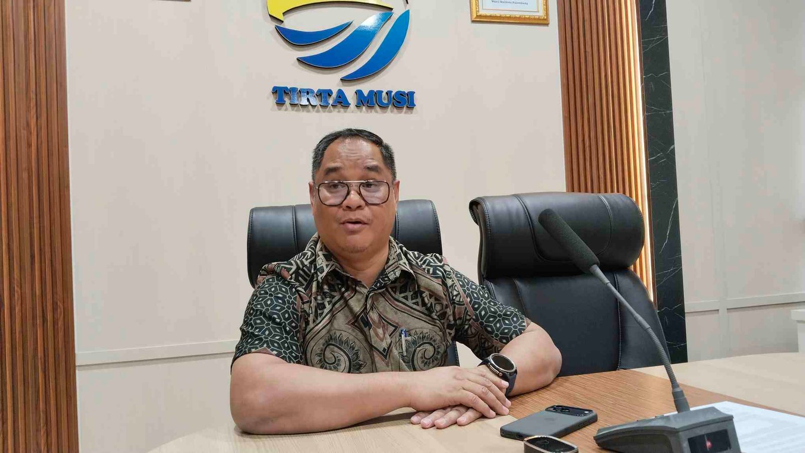 Direktur Operasional PDAM Tirta Musi Palembang, Rahmad