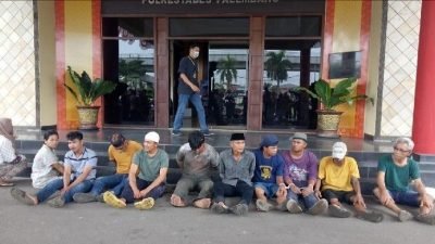 Polisi Kembali Bombardir Kampung Narkoba Tangga Buntung