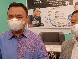 Diskusi Pemimpin Ideal Palembang, Syaiful Fadli dan Joncik Saling Puji