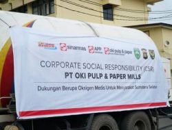 Sumsel Terima Bantuan 30 Ton Oksigen Cair