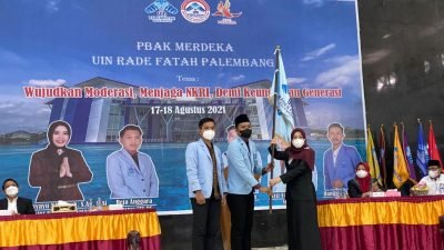 Universitas Islam Negeri (UIN) Raden Fatah Palembang menggelar Pengenalan Budaya Akademik dan Kemahasiswaan (PBAK) di Gedung Akademic Center secara offline dan online. 