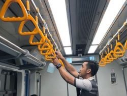 Penumpang LRT Sumsel Mengalami Fluktuasi