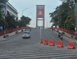 Uji Beban Dinamis, Jembatan Ampera Ditutup Dua Hari