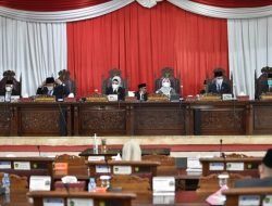 DPRD Sumsel Dengarkan Penjelasan Gubernur Terhadap Raperda Perubahan APBD Tahun Anggaran 2021