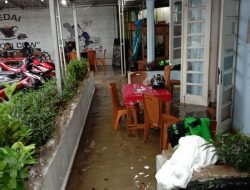 Kantor PWI Sumsel Banjir
