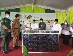 Kakanwil Hadiri Launching Gerakan Wakaf Pegawai Kemenag Palembang