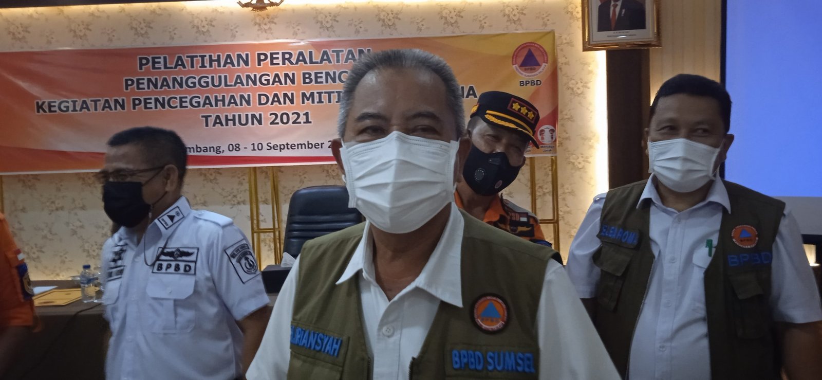 Kepala BPBD Sumsel, Iriansyah