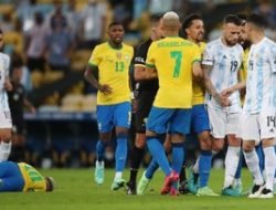 Jadwal Brasil vs Argentina di Kualifikasi Piala Dunia 2022