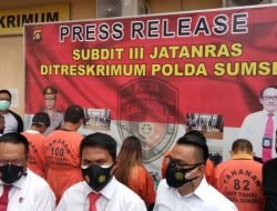 Bandar dan Kaki Tangan Judi Online Ditangkap Polisi