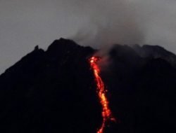 Pagi Ini, Gunung Merapi Luncurkan Lava Hingga 1 Kilometer