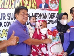 PNSB Distribusikan 10 Ton Beras Gubernur Sumsel