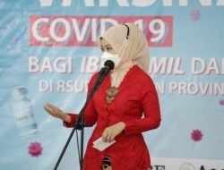 Atalia Ridwan Kamil Tinjau Vaksinasi Massal bagi Ibu Hamil dan Menyusui di RSUD Al-Ihsan