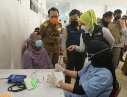 Capaian Sentra Vaksinasi BPBD Jabar di Kabupaten Bekasi Lampaui Target