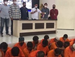 42 Bandar Narkoba Mayoritas Jaringan Palembang Diringkus