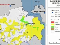 Inilah Kawasan Di Sumsel Yang Bakal Kena Banjir