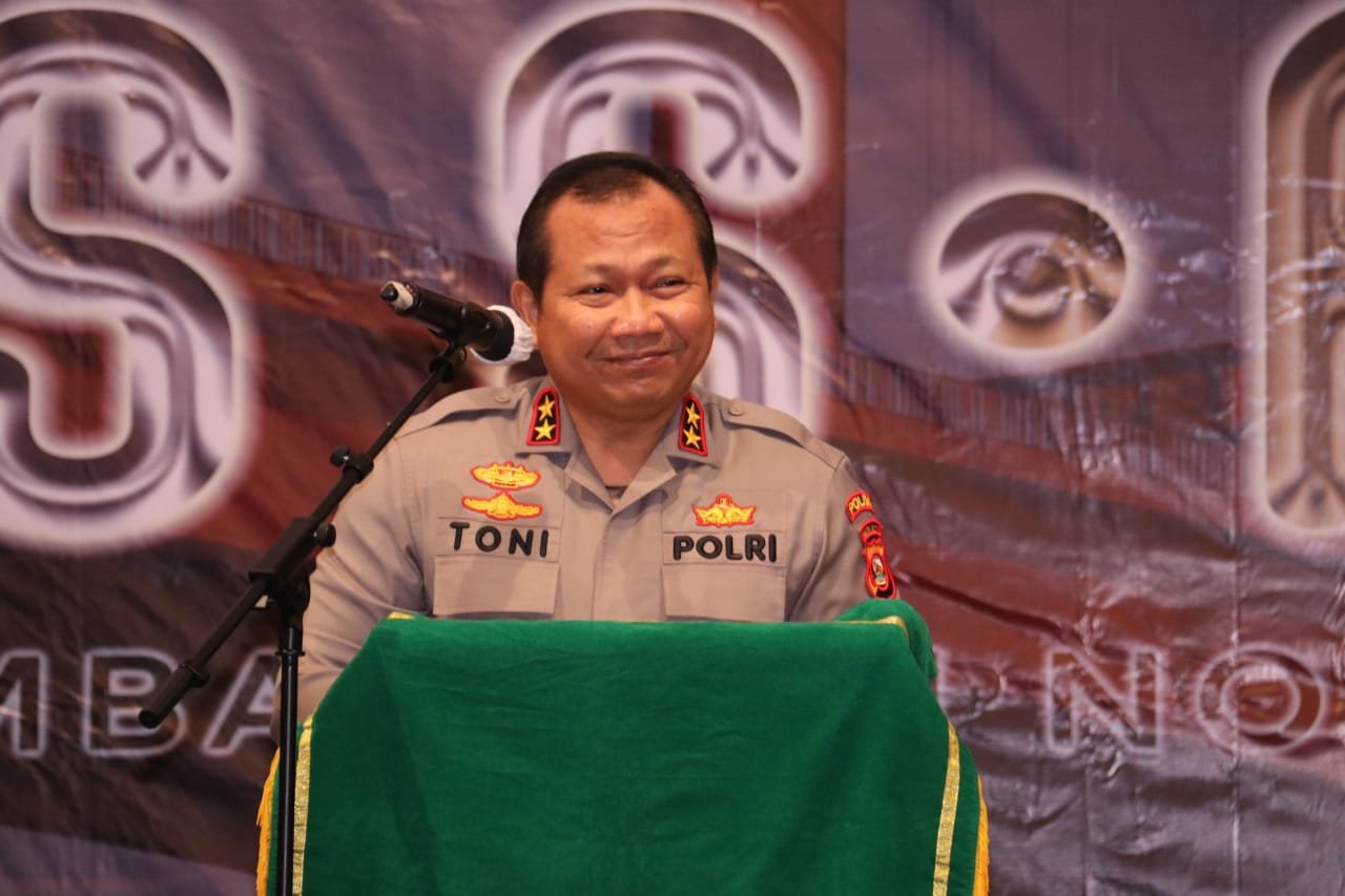 Kapolda Sumsel, Irjen Pol Drs Toni Harmanto