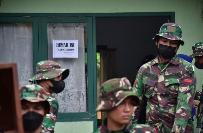 Kodam II Sriwijaya kembali tertibkan rumah dinas