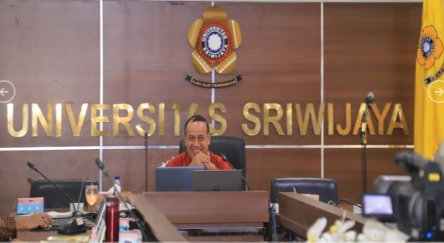 Rektor Unsri Prof. Dr. Ir. Anis Saggaff, MSCE. IPU