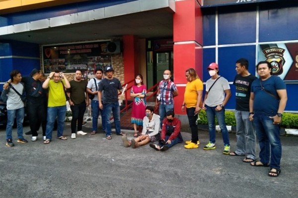 Pelaku Pencurian berkedok prostitusi ditangkap Polrestabes Palembang