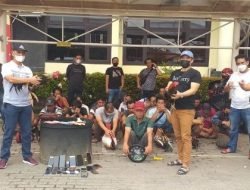 Polisi Grebek Lokasi Judi Sabung Ayam