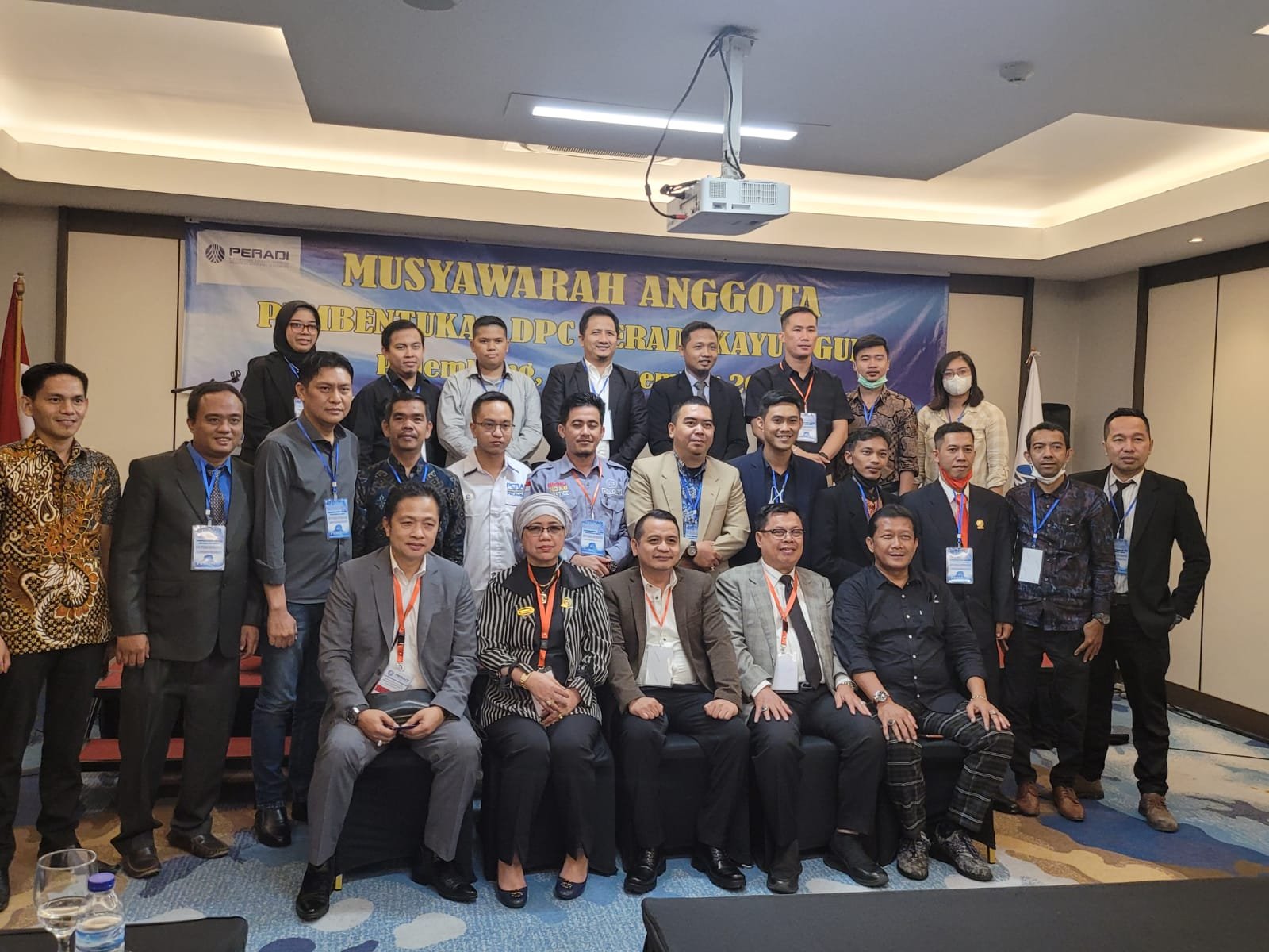 DPC Peradi wilayah Kabupaten Ogan Komering Ilir dan Kabupaten Ogan Ilir.