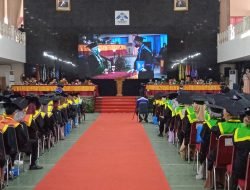 Wisuda 673 Mahasiswa/i, Ini Pesan Rektor UIN Rafa