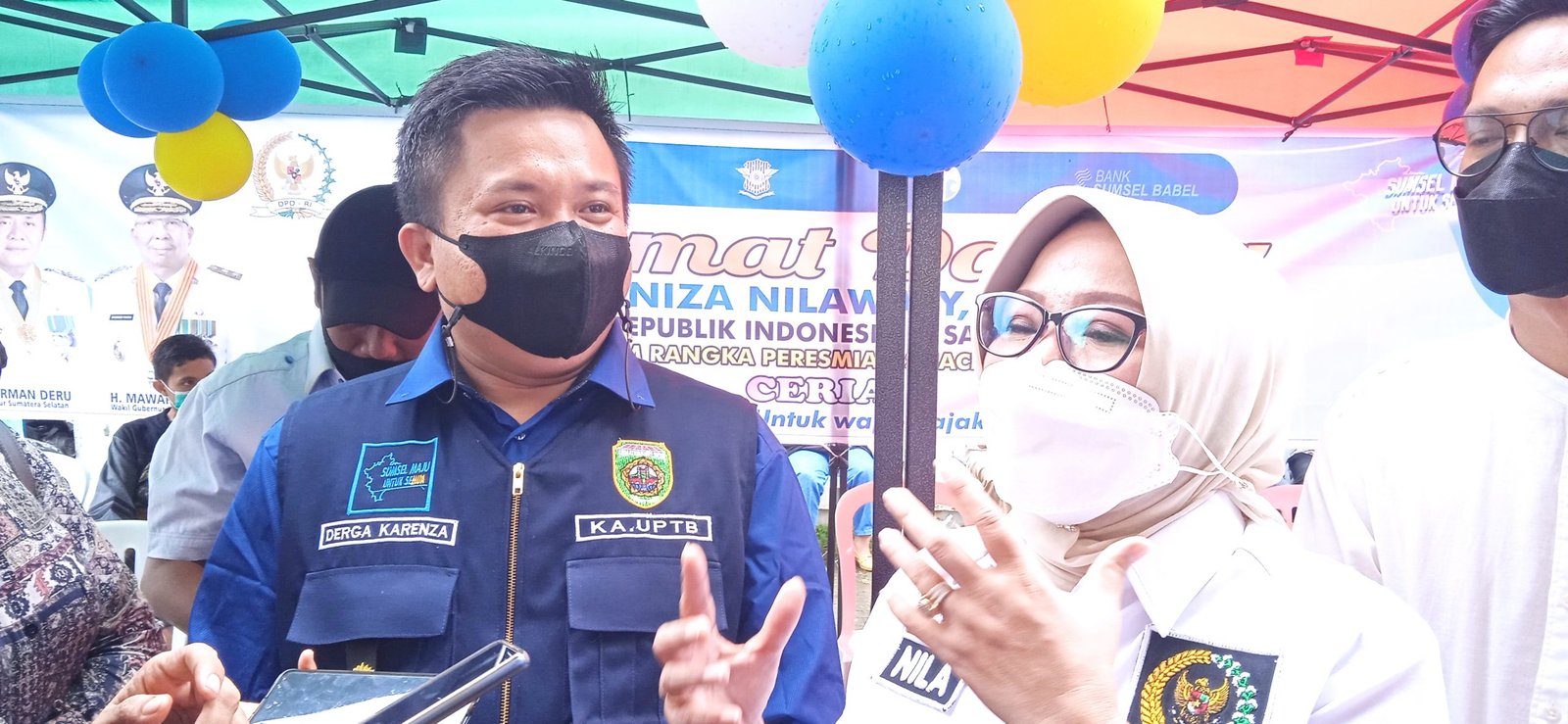 Anggota DPD RI Arniza Nilawati SE MM mengapresiasi UPTB Samsat Palembang IV yang menginisiasi Snack Corner.