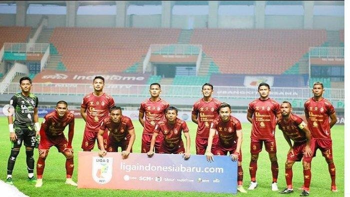 Starting eleven Sriwijaya FC vs Persiba Balikpapan di Stadion Pakansari Bogor, Rabu (15/12/2021).