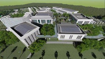 Foto: Desaiin Garuda Istana Negara Ibu Kota Baru (Instagram/@Jokowi)