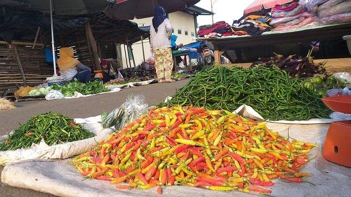 Harga Cabe Setan tingkat petani di Pagaralam mengalami kenaikan, Minggu (12/12/2021)