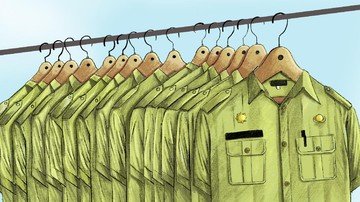 Foto: Infografis baju PNS