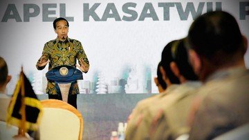 Foto: Pengarahan Presiden RI Kepada Kepala Kesatuan Wilayah Tahun 2021, Kab Badung, 3 Desember 2021. (Dok: Biro Pers Sekretariat Presiden)