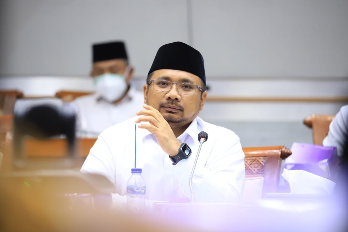 Menteri Agama (Menag) Yaqut Cholil Qoumas