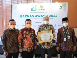 HDMY Sukses Antar Pemprov Sumsel Raih Baznas Award 2022