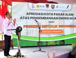 Pagaralam Pertama Terapkan Energi Hijau di Indonesia 