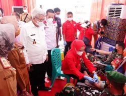 Kegiatan Donor Darah Kenang Aksi Sosial Alm Percha Leanpuri