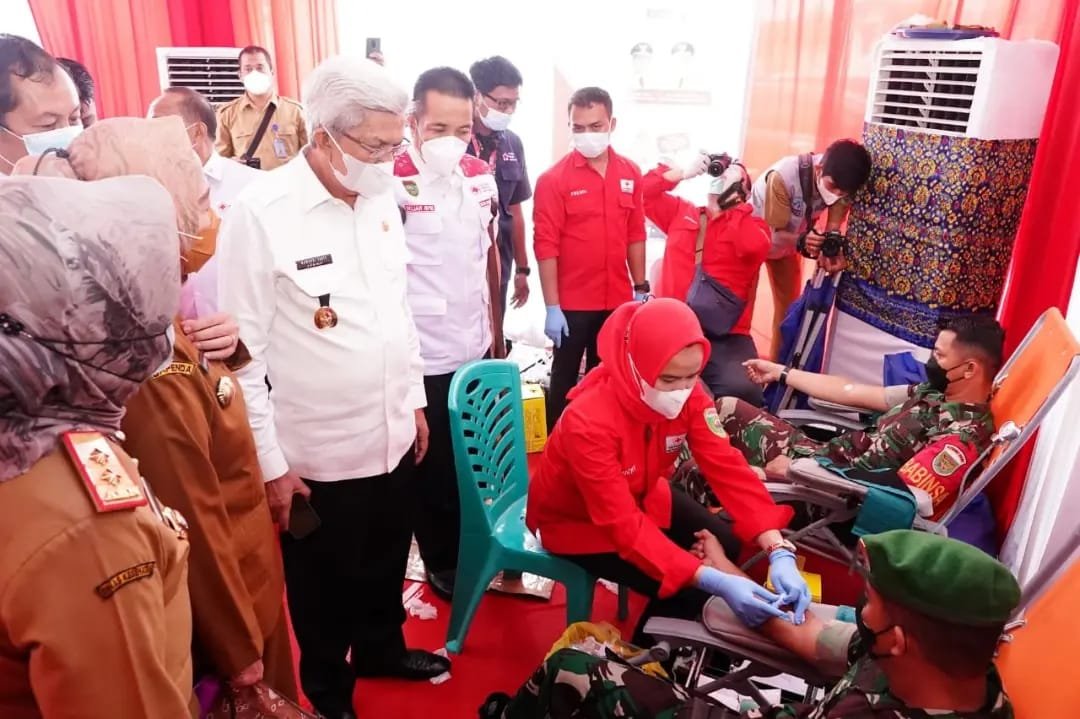 Aksi Sosial Donor Darah mengenang Alm Percha Leanpuri binti Herman Deru