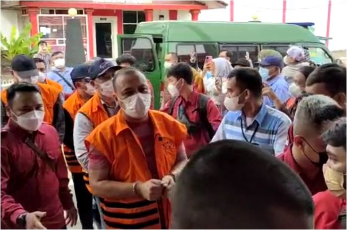 10 Terdakwa Kasus 16 Proyek yang dipindahkan ke Rutan Pakjo