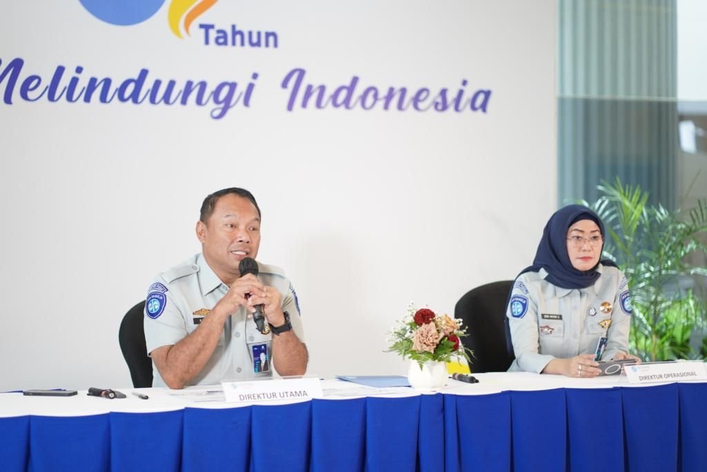 PT Jasa Raharja menjamin santunan warga yang mengalami kecelakaan lalu lintas di Desa Hutabagasan, Kecamatan Doloksanggul, Kabupaten Humbang Hasundutan, Sumatera Utara, pada Kamis, 3 Februari 2022 pukul 01.30 WIB.