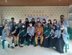 Mahasiswa UIN, Bentuk Sikap Bersih Warga Sungsang