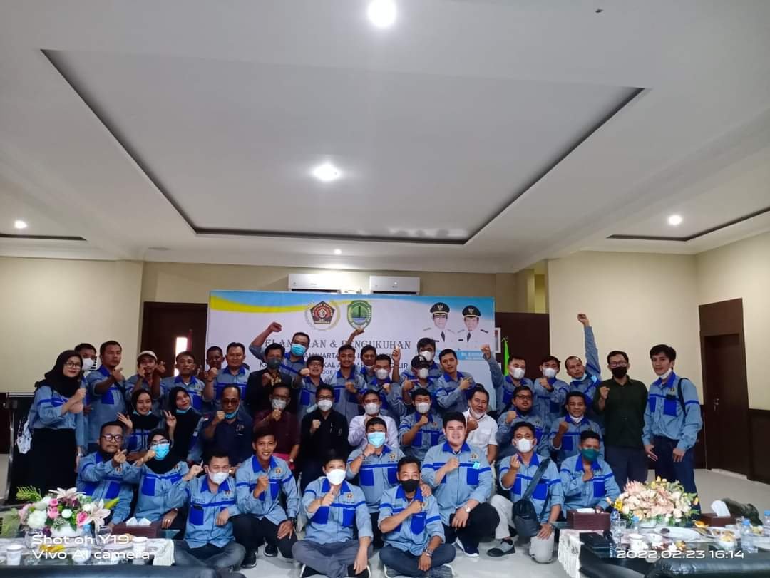 Kepengurusan PWI Kabupaten PALI periode 2021-2024