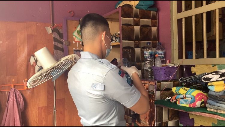 Pemeriksaan Kamar hunian Warga Binaan Pemasyarakatan (WBP) Lembaga Pemasyarakatan (Lapas) Narkotika Kelas IIB Banyuasin