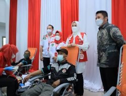 5000 Pendonor Darah Cinta Sriwijaya Pecahkan Rekor Muri