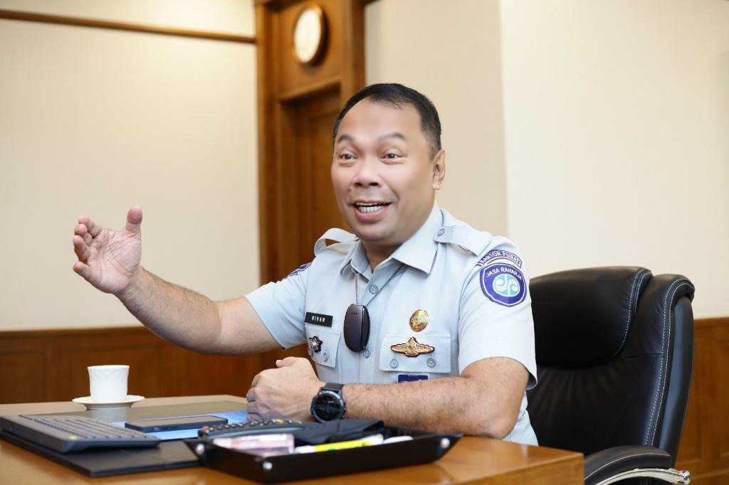 Direktur Utama Jasa Raharja Rivan A. Purwantono