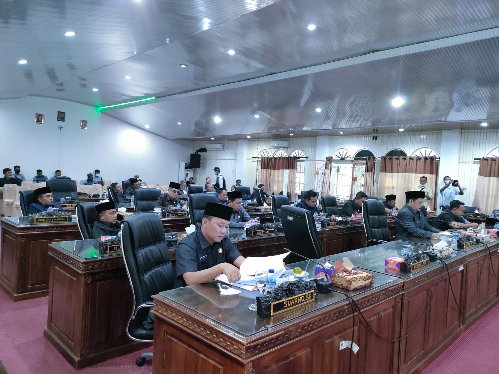 Rapat pergantian Alat Kelengkapan DPRD PALI