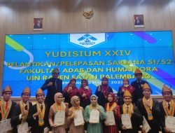 FAHUM UIN RF Palembang Gelar Yudisium XXIV