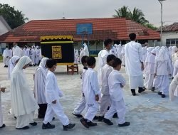 Ratusan Siswa YPIP Persis Pendopo Antusias Ikuti Manasik Umroh