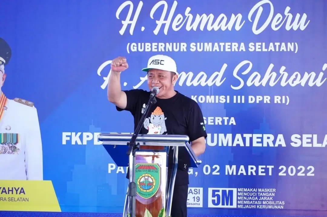 Gubernur Sumsel H. Herman Deru