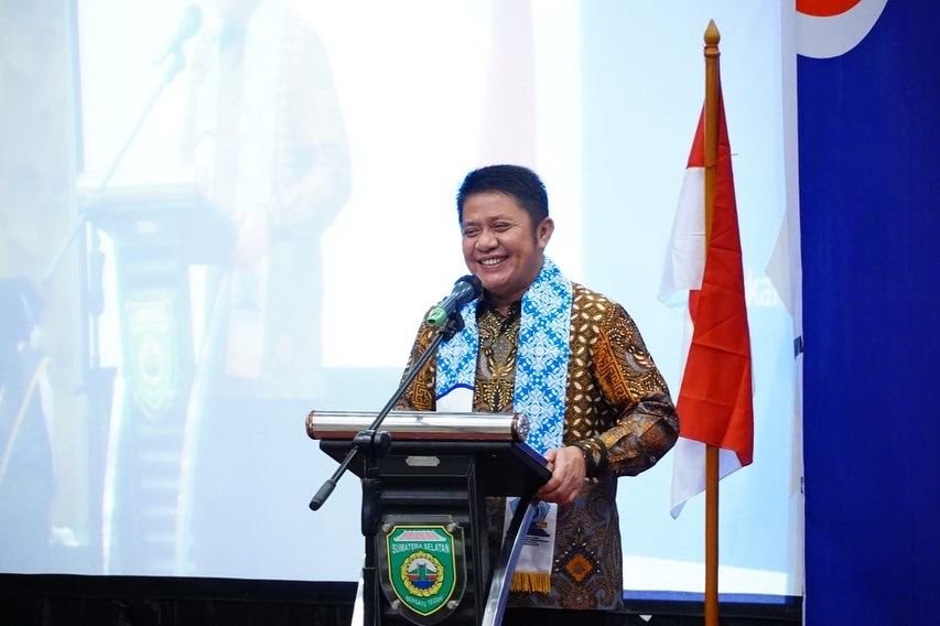 Herman Deru saat membuka Rakerda Program Bangga Kencana dan Percepatan Penurunan Stunting Tahun 2022